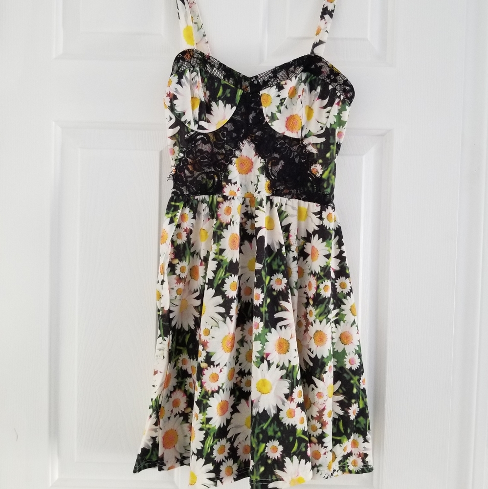 Topshop daisy mini dress